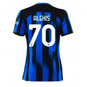 Inter Milan Alexis Sanchez #70 Hemmakläder Dam 2023-24 Kortärmad